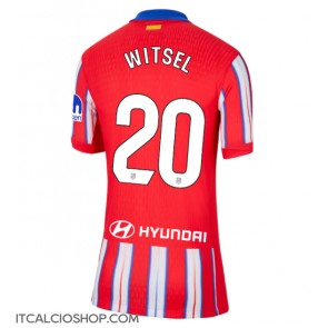 Atletico Madrid Axel Witsel #20 Prima Maglia Femmina 2024-25 Manica Corta
